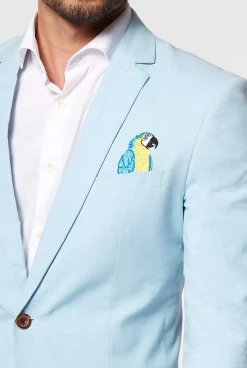 OppoSuits Deluxe Blazers^Birdie - Soft Blue