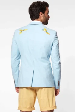 OppoSuits Deluxe Blazers^Birdie - Soft Blue