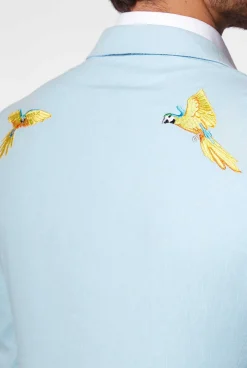 OppoSuits Deluxe Blazers^Birdie - Soft Blue