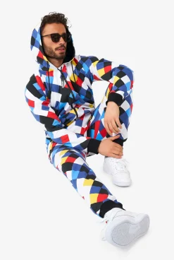OppoSuits Solid Colored Onesies^Crisscrosser
