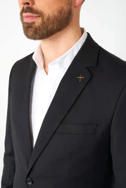 OppoSuits Prom Suits^Daily Deep Black