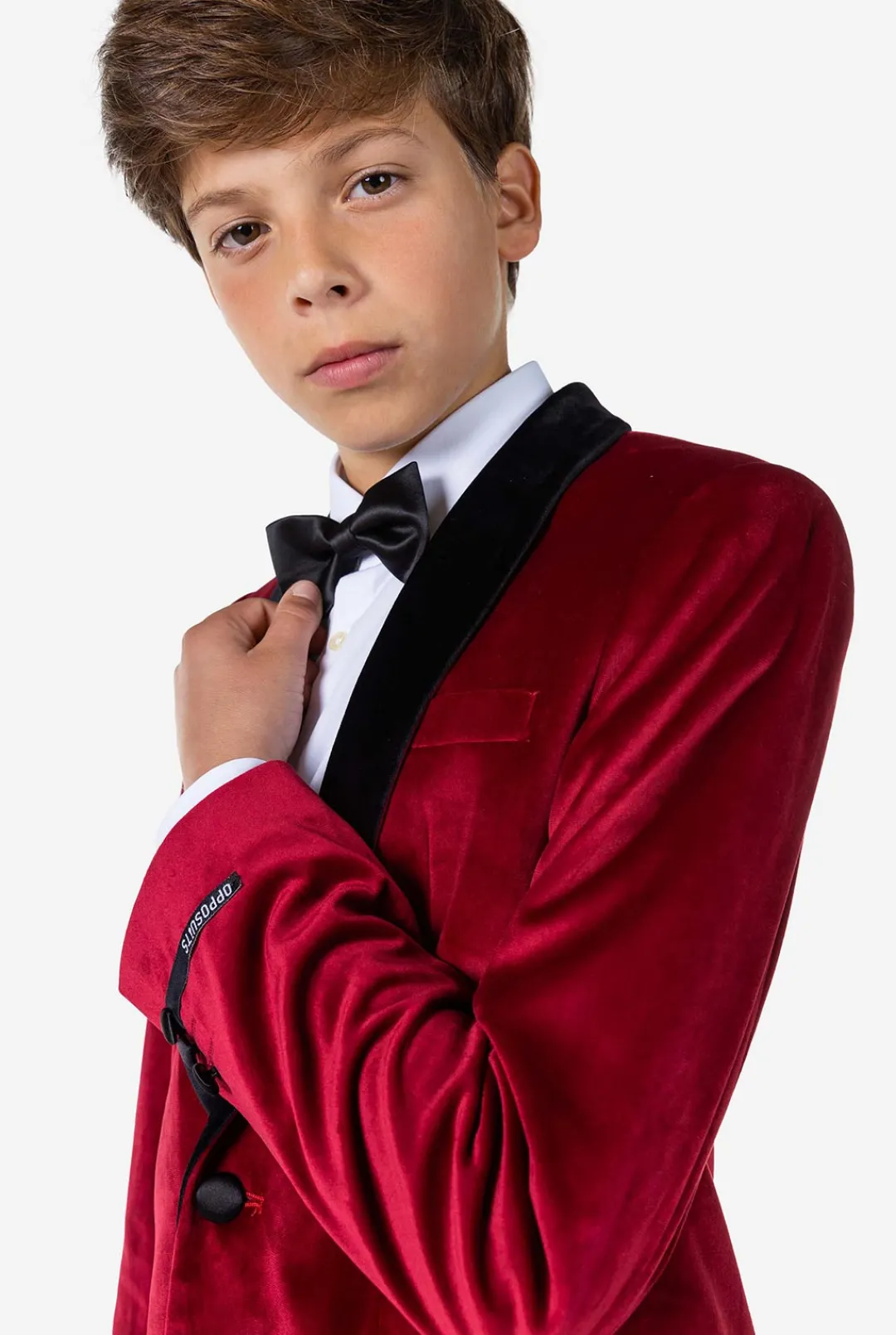 OppoSuits Blazers^Dinner Jacket - Burgundy