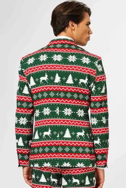 OppoSuits Christmas Suits^Festive Green