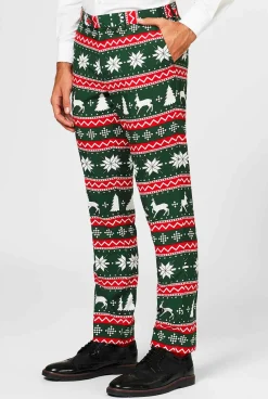 OppoSuits Christmas Suits^Festive Green