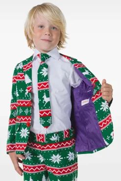 OppoSuits Christmas Suits^Festive Green