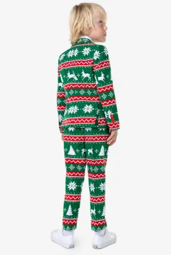 OppoSuits Christmas Suits^Festive Green