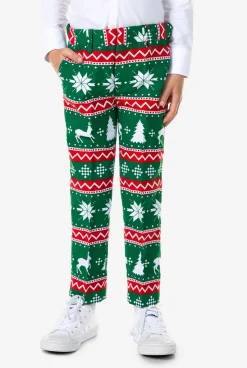 OppoSuits Christmas Suits^Festive Green