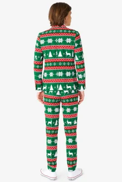 OppoSuits Christmas Suits^Festive Green