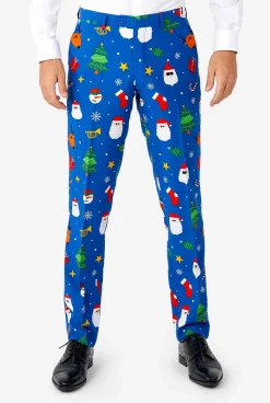 OppoSuits Christmas Suits^Festivity Blue