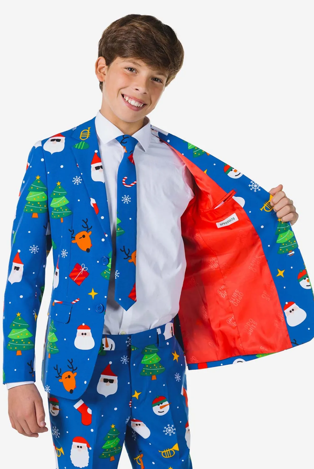 OppoSuits Christmas Suits^Festivity Blue