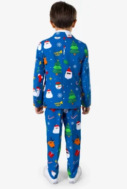 OppoSuits Christmas Suits^Festivity Blue