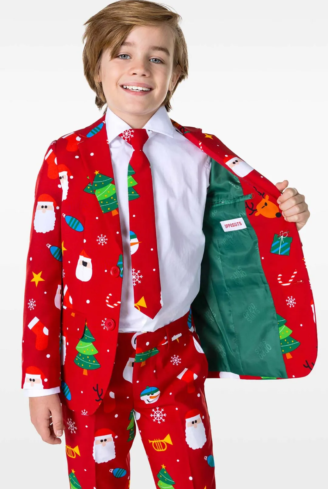 OppoSuits Christmas Suits^Festivity Red