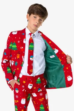 OppoSuits Christmas Suits^Festivity Red