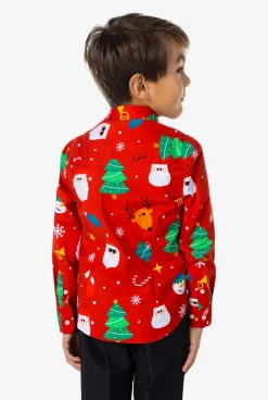 OppoSuits Christmas Shirts^Festivity Red