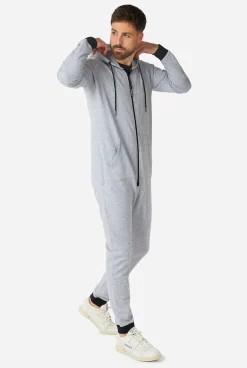 OppoSuits Solid Colored Onesies^Gentle Grey