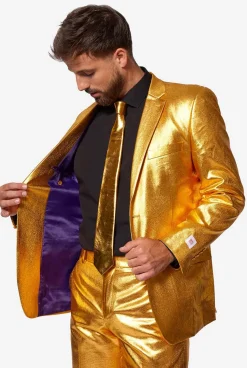 OppoSuits Christmas Suits^Groovy Gold