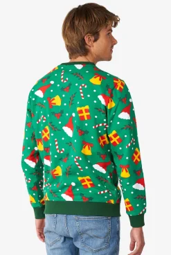 OppoSuits Christmas Sweaters^Holiday Greenish