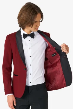 OppoSuits Tuxedos^Hot Burgundy