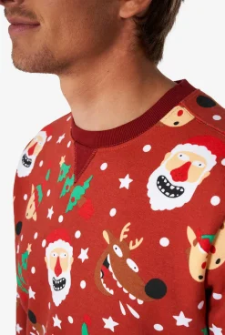 OppoSuits Christmas Sweaters^Jolly Crew