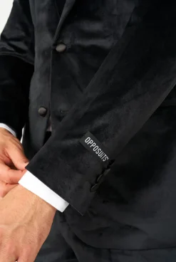 OppoSuits Christmas Tuxedos^Midnight Black Velvet