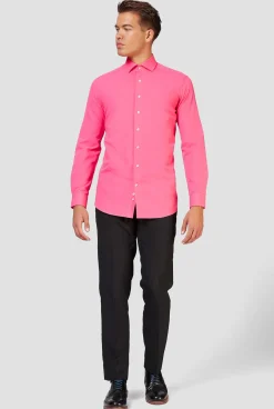OppoSuits Solid Colored Shirts^Mr. Pink