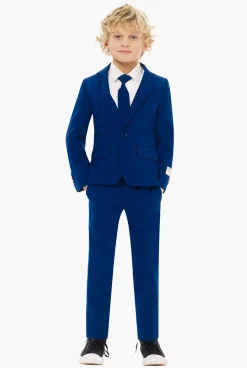 OppoSuits Solid Colored Suits^Navy Royale