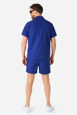 OppoSuits Solid Colored Summer Sets^Navy Royale