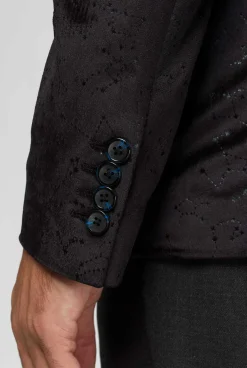 OppoSuits Deluxe Blazers^Outer Space - Constellations - Black