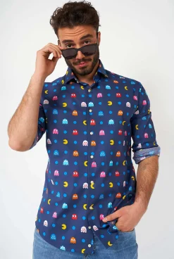OppoSuits Casual Shirts^Pixel Pac-Man™