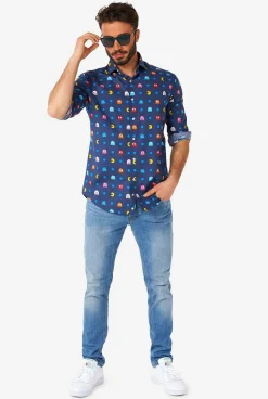 OppoSuits Casual Shirts^Pixel Pac-Man™