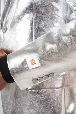 OppoSuits Christmas Suits^Shiny Silver
