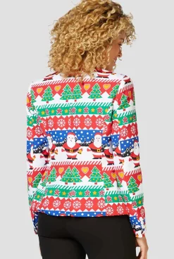 OppoSuits Christmas Blazers^Snazzy Santa