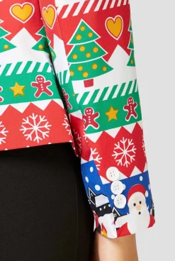 OppoSuits Christmas Blazers^Snazzy Santa