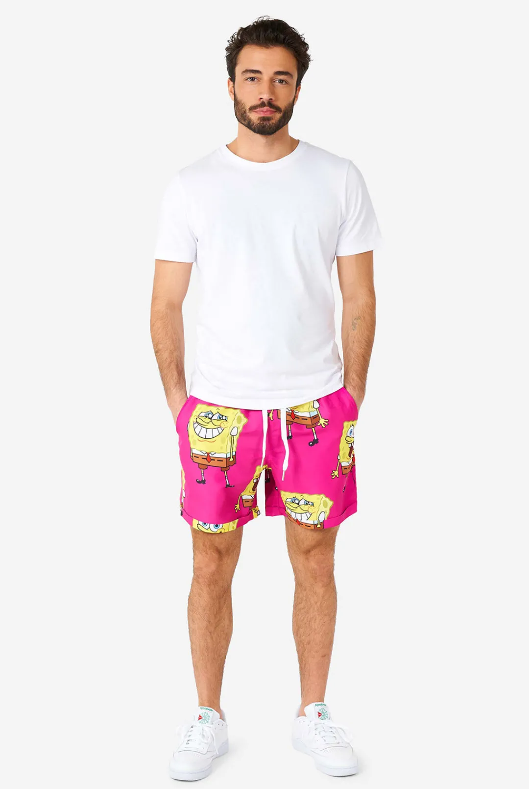 OppoSuits Printed Summer Sets^Spongebob™ Pink