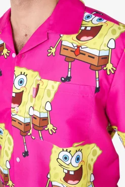 OppoSuits Printed Summer Sets^Spongebob™ Pink