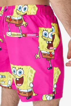 OppoSuits Printed Summer Sets^Spongebob™ Pink