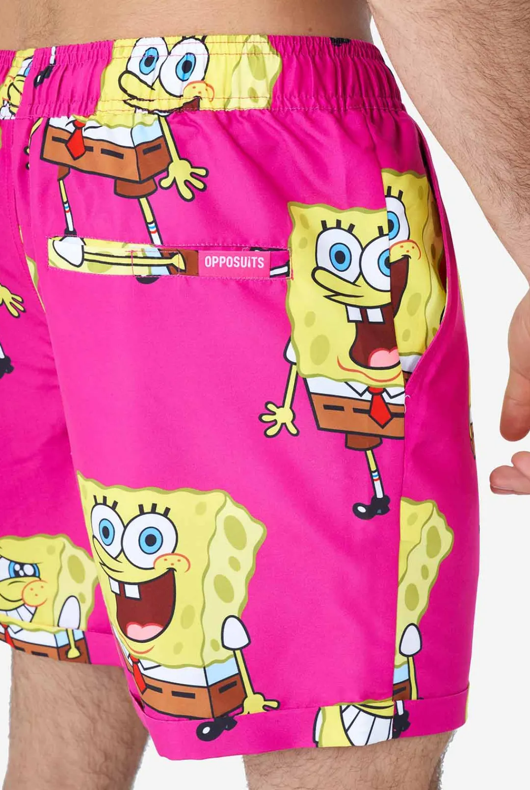 OppoSuits Printed Summer Sets^Spongebob™ Pink