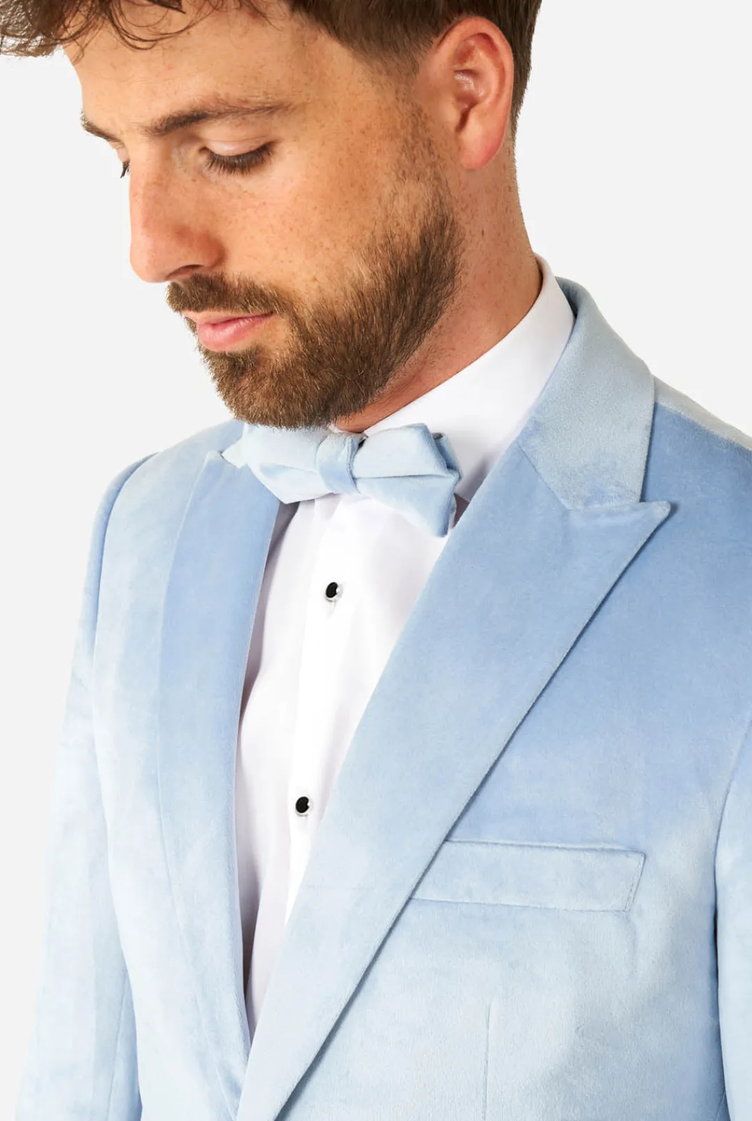 OppoSuits Christmas Tuxedos^Vintage Blue Velvet