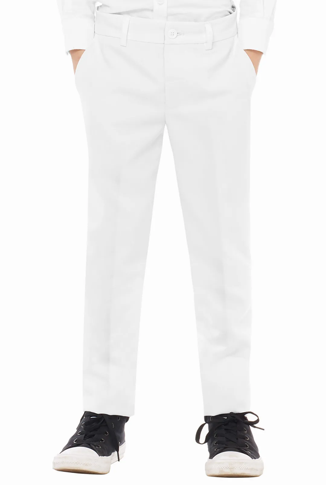 OppoSuits Solid Colored Suits^White Knight