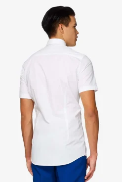 OppoSuits Solid Colored Shirts^White Knight