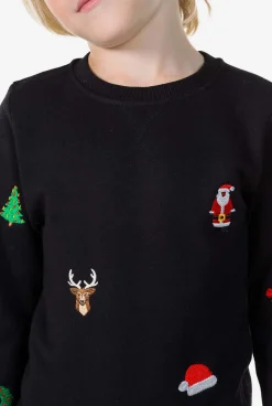 OppoSuits Sweaters^X-Mas Icons - Black