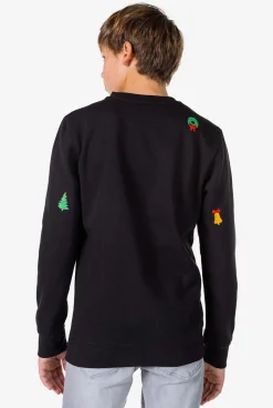 OppoSuits Sweaters^X-Mas Icons - Black