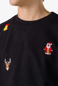 OppoSuits Sweaters^X-Mas Icons - Black